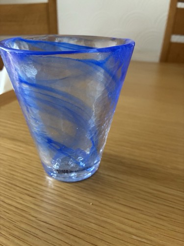 Kosta boda blue swirl - blue, ‘mine