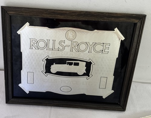 Rolls royce advertising mirror - royce,