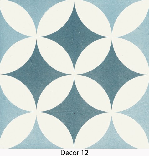Reverie patterned floor wall - patterned,