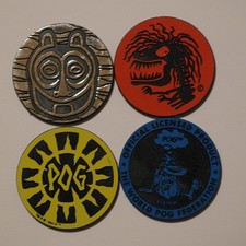 4 x Original Pog Slammers