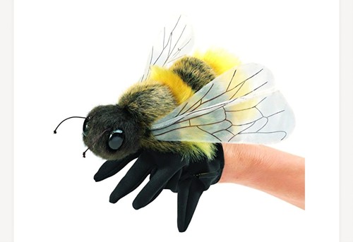 Folkmanis bee puppet full body - folkmanis,