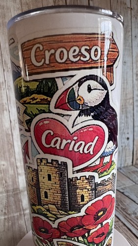 Welsh themed 20oz skinny - welsh,