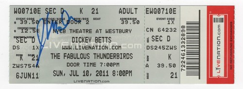 Dickey betts fab - fab, t-birds