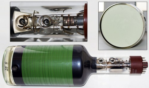 13lo12v crt tube 130mm round - crt,
