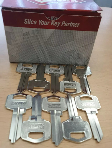 Silca te2 key - 10, blanks