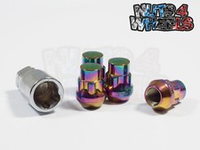 4x Petrol Locking Wheel Nuts