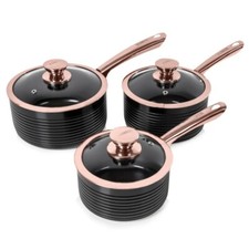 Tower Linear 3 Piece Pan Set