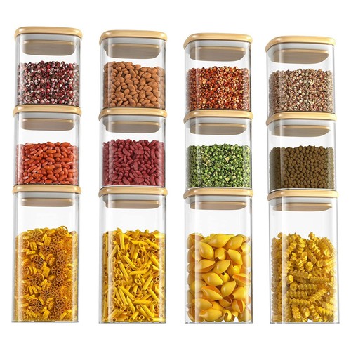 Neo square glass storage - storage, set