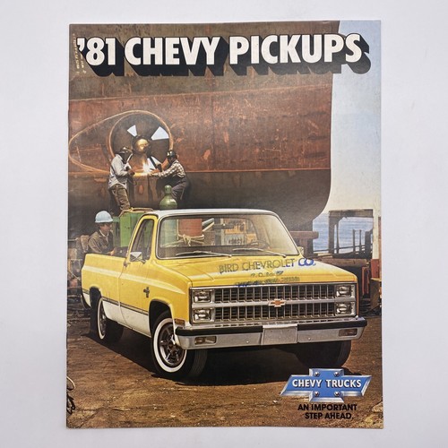 1981 chevrolet pickups lineup - 1981,