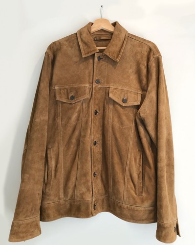 Suede jacket mens medium - mens,