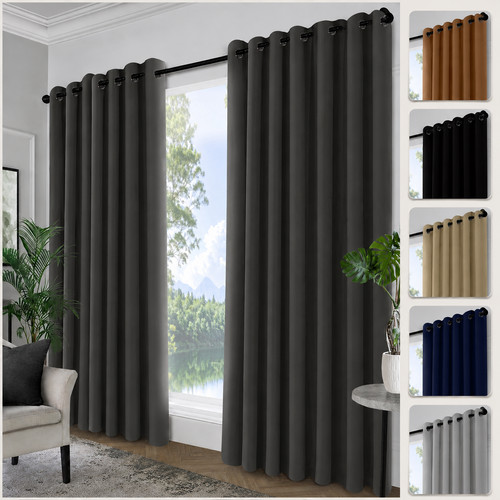 Blackout curtains for door - blackout,