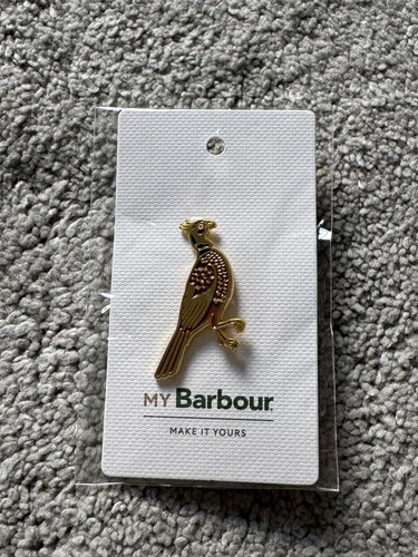 Bnwt barbour enamel pin badge - enamel,
