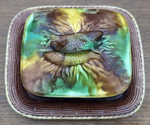 Antique victorian majolica - antique,