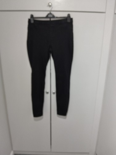 Black denim jeggings size - black,