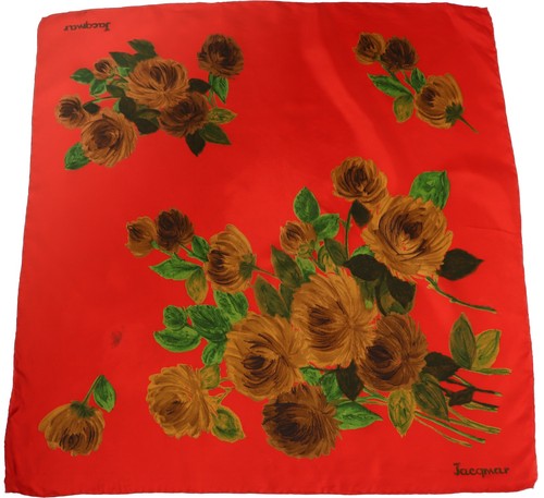 Jacqmar vintage silk scarf - vintage,