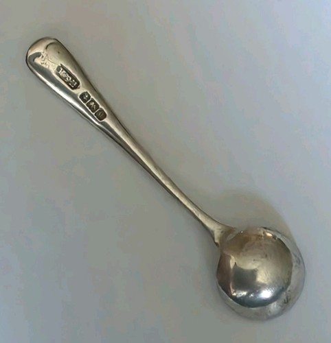 Antique sterling silver salt - antique,