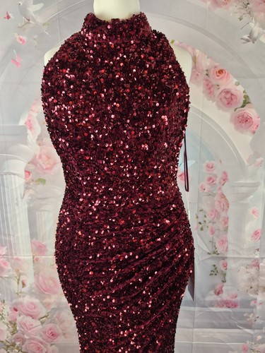Portia scarlett sequin maxi - &,