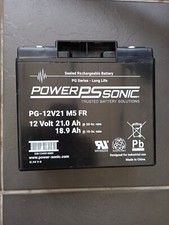 12V 21AH Power Sonic Rechargeable Battery-mobility/leisure