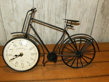 Metal Bicycle Desk Clock