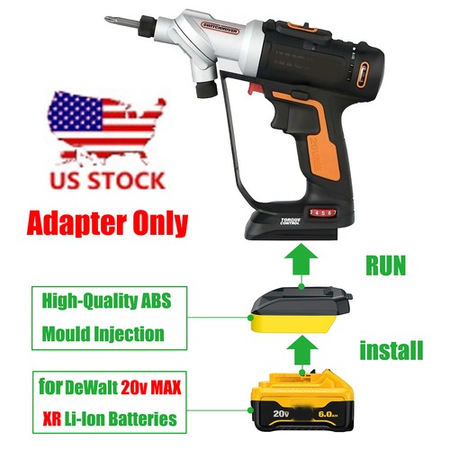 Adapter for dewalt 20v max - dewalt,