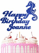 Personal Cake Topper Seahorse