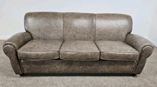 Vulcan 3 Seater Leather Sofa
