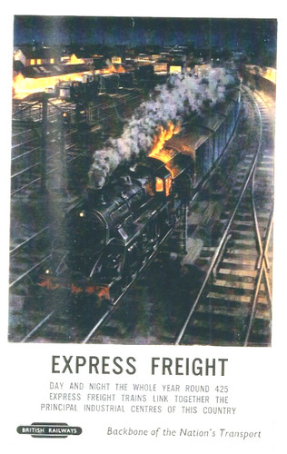 Rail poster postcard british - poster,