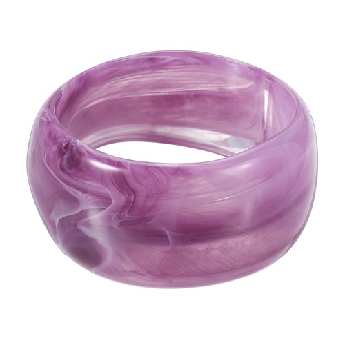Acrylic resin bracelet chunky - acrylic,
