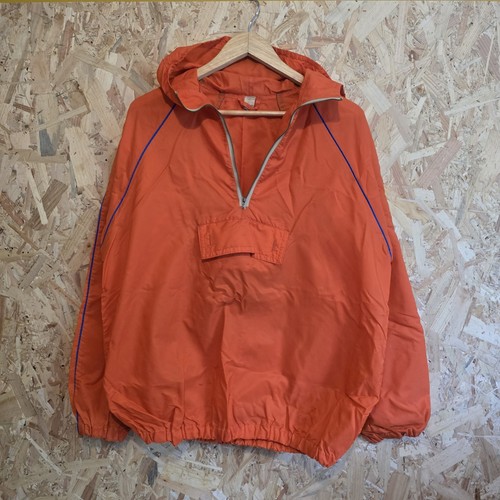 Vintage orange windbreaker - orange,