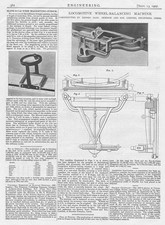1907 Antique Engineering Print