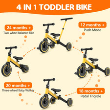 4 in 1 Toddler Bike, Kids