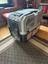 Skudo Travel Dog Cat Carrier IATA Mesh Regulation S/M Size 65cm x 50cm x 45cm