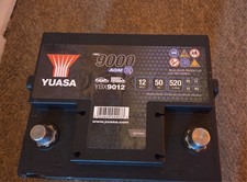 Yuasa YBX9012 AGM Start-Stop Battery nearly new Collection ONLY DA16 area