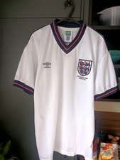 england 1986 world cup shirt ,medium, lineker