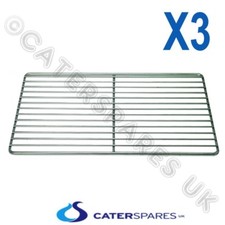 3X STAINLESS STEEL SHELF COMBI