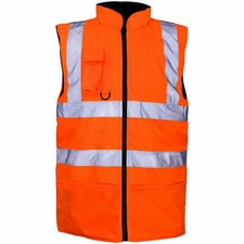 HI VIS VIZ BODY WARMER