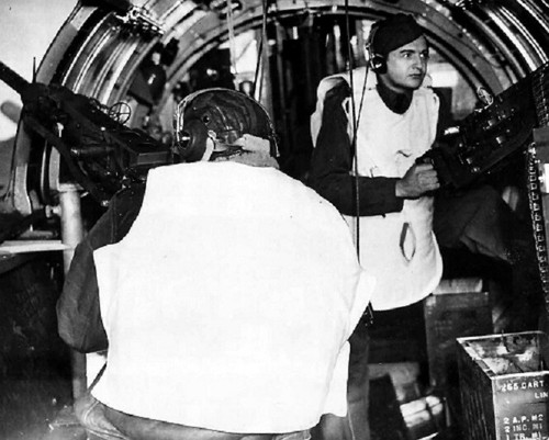 Waist gunners with - waist,