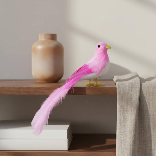 Long tailed bird ornament - long-tailed,