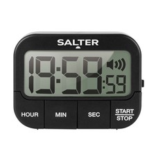 Salter Digital Kitchen Timer Loud Countdown Cooking Self Standing & Magnetic