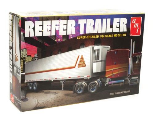 Reefer semi trailer - 1:24, scale