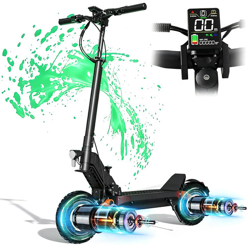 Electric scooter folding - 10'',