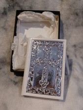 Carrs Of Sheffield Sterling Silver Fronted Holy Bible – Millennium Edition 2000