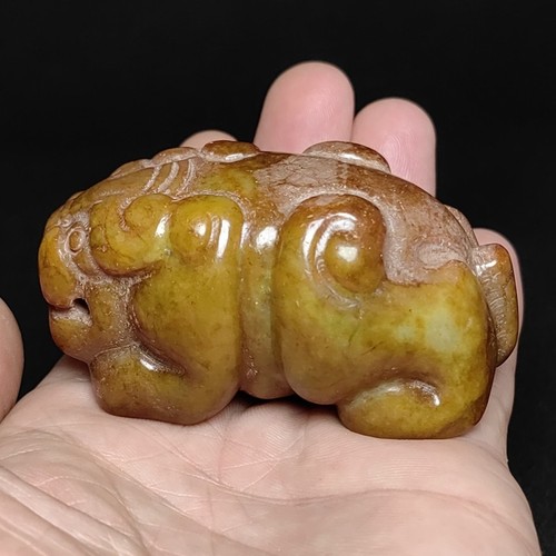 Chinese old jade - jade, carved