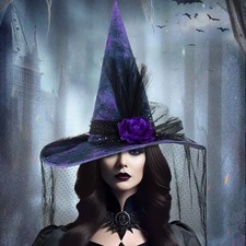 Wizard Witch Hats Cool Designs Witches Halloween Hat Costume Accessories﻿﻿﻿﻿﻿﻿