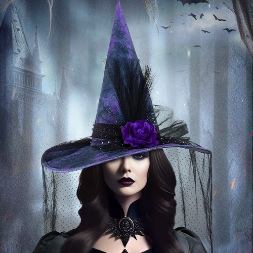 Wizard witch hats cool designs - hats,