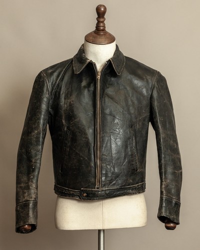 1950s dutch horsehide - horsehide, leather