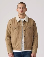 Levi's Sherpa Trucker Men's Jacket ✅ MEDIUM✅ Fast Shipping ✅ Brand New 💯