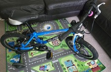 Islabikes Cnoc 14 Kids' Bike Blue, Lightweight, Unisex