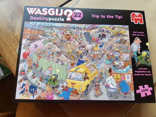 Wasgij jigsaw 1000 piece trip - 1000, piece.