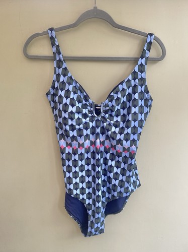Boden bar blue geometric - blue,